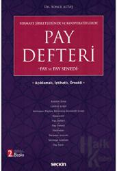 Pay Defteri Pay ve Pay Senedi