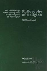 Philosophy of Religion Volume 8 (Ciltli)