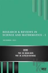 Research and Reviews in Science and Mathematics 1 December 2021