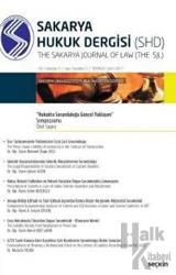 Sakarya Üniversitesi Hukuk Fakültesi Dergisi Cilt:5 – Sayı:1