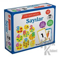 Sayılar 4 - 6 Yaş Dört İşlem Kartlar