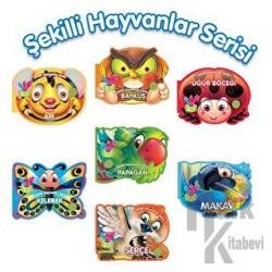 Şekilli Uçan Hayvanlar Serisi Seti - 7 Kitap Takım