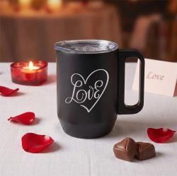 Sevgililer Gününe Özel - Love Kulplu Bardak