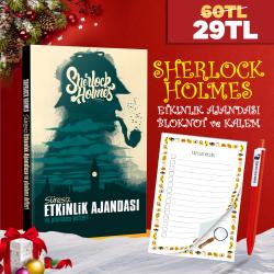 Sherlock Holmes Seti - 1 Ajanda 1 Defter 1 Kalem
