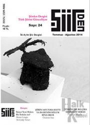 Şiirden İki Aylık Şiir Dergisi Sayı: 24 Temmuz-Ağustos 2014