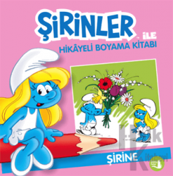 Şirinler İle Hikaye Boyama Kitabı - Şirine