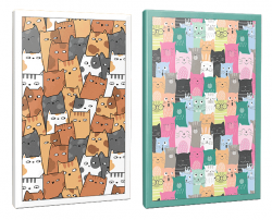 Sivri Kulaklar 2li 64 Sayfa Çizgili Okul Defteri Seti -1