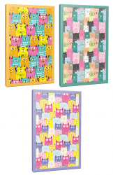 Sivri Kulaklar 3lü 64 Sayfa Çizgili Okul Defteri Seti -2