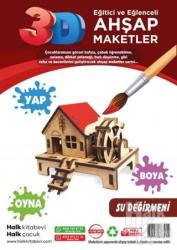 Su Değirmeni Ahşap Maket HK1040