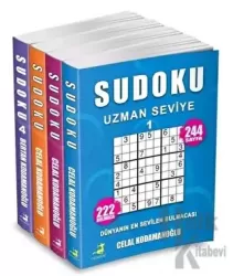 Sudoku Uzman Seviye Seti - 4 Kitap Takım