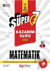 Süper 7 Matematik Kazanım Soru Kitabı
