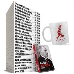 Tarih ve Sırları Seti - 25 Kitap ve Atatürk Kupa Bardak
