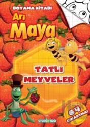 Tatlı Meyveler Arı Maya Boyama Kitabı