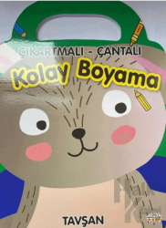 Tavşan - Çıkartmalı - Çantalı Kolay Boyama