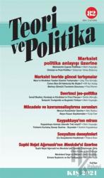 Teori ve Politika Dergisi Sayı: 82 Kış 2021