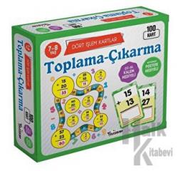 Toplama Çıkarma 7 - 8 Yaş Dört İşlem Kartlar