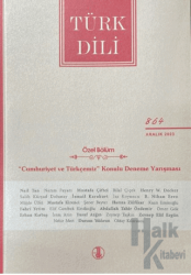 Türk Dili Dergisi Sayı: 864 Aralık 2023