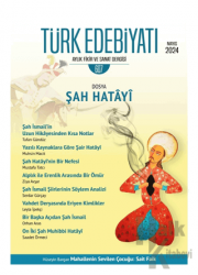 Türk Edebiyatı Aylık Fikir ve Sanat Dergisi 607 - Mayıs 2024