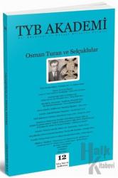 TYB Akademi Dergisi Sayı: 12 Eylül 2014