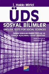 ÜDS Sosyal Bilimler - English Tests For Social Sciences
