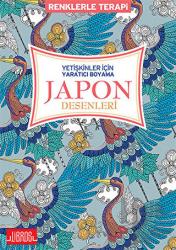 Yetişkinler için Yaratıcı Boyama Japon Desenleri Renklerle Terapi