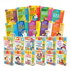 Zeka Soruları ve 12 Etkinlik 22 Kitap Bir Arada