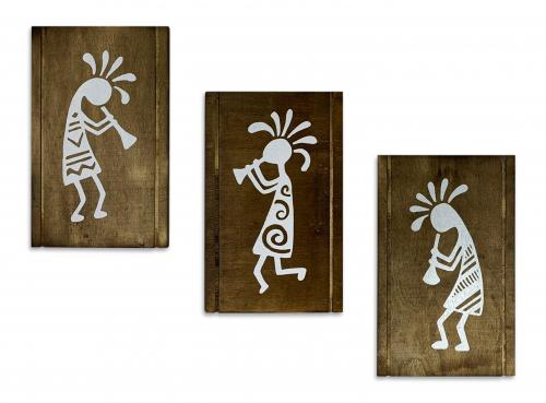 Kokopelli 3'lü Uzun Tablo , Seri 2 - Halkkitabevi