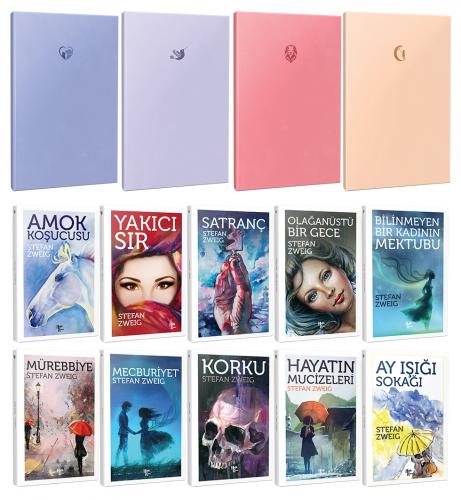 10 Stefan Zweig ve 4 Çizgisiz Defter -Set-2