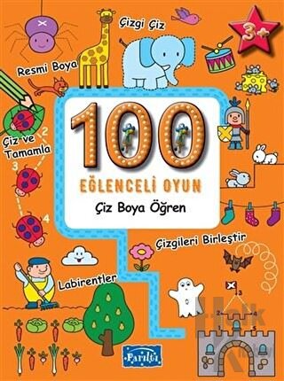 100 Eğlenceli Oyun - Çiz Boya Öğren