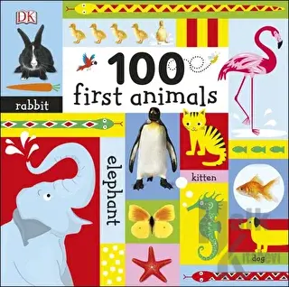 100 First Animals (Ciltli) - Halkkitabevi