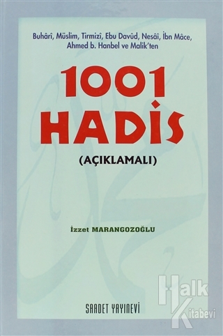 1001 Hadis (Açıklamalı) (Ciltli) - Halkkitabevi