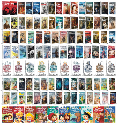 Büyük Dünya Klasikleri - 108 Klasik ve Resimli Masallar - Halkkitabevi