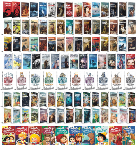 Büyük Dünya Klasikleri - 109 Klasik ve Resimli Masallar - Halkkitabevi