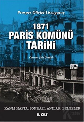 1871 Paris Komünü Tarihi 2. Cilt - Halkkitabevi