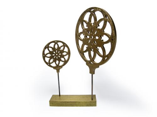 Altın Dekoratif Ahşap Masa Süsü - Halkkitabevi Altın Dekoratif Ahşap Masa Süsü - Halkkitabevi