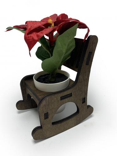 Lora Sallanan Sandalyeli Çiçeklik - Halkkitabevi