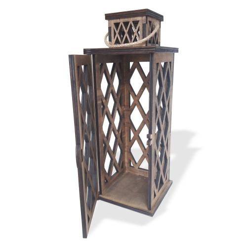 Athena Ahşap Fener, Büyük Boy - Halkkitabevi Athena Ahşap Fener, Büyük Boy - Halkkitabevi