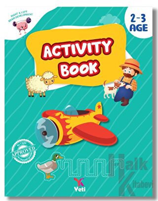 2-3 Age Activity Book - Halkkitabevi