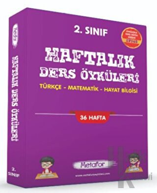 2. Sınıf Haftalık Ders Öyküleri 36 Föy (HDÖ) - Halkkitabevi