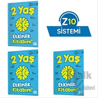 2 Yaş Etkinlik Kitabım Seti (Z10 Sistemi) - Halkkitabevi