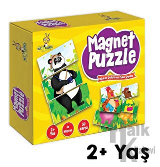 2+ Yaş Magnet Puzzle Dikkat Geliştiren Zeka Oyunu - Halkkitabevi