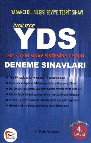 2013 İngilizce YDS Deneme Sınavları - Halkkitabevi