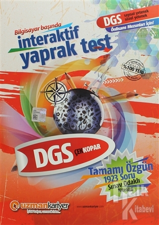2014 DGS İnteraktif Yaprak Test (Çek Kopar)