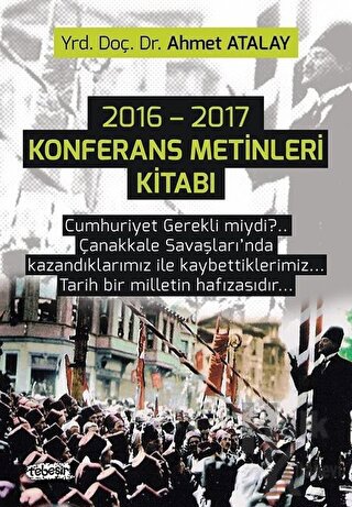 2016 - 2017 Konferans Metinleri Kitabı - Halkkitabevi