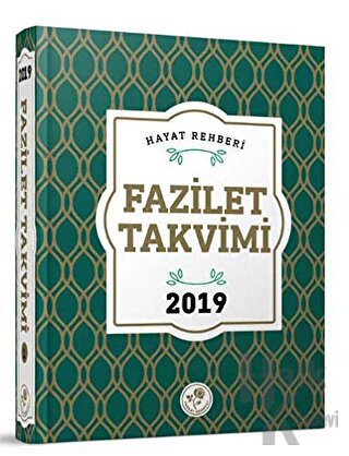 2019 Fazilet Takvim - Yurtiçi 2.Bölge Ciltli - Halkkitabevi