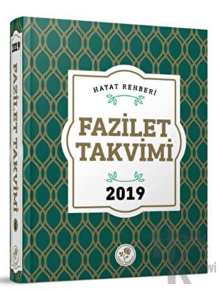 2019 Fazilet Takvimi - Yurtiçi 4.Bölge (Ciltli) - Halkkitabevi