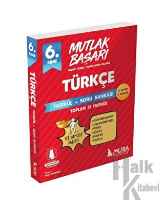 2019 Mutlak Başarı 6.Sınıf Türkçe Fasiküller + Soru Bankası - Halkkita