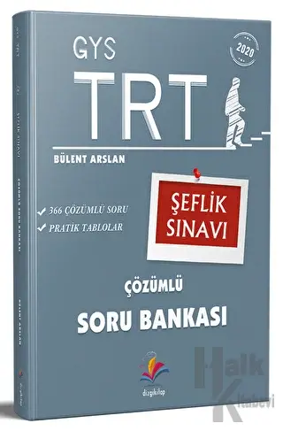 2020 GYS TRT Şeflik Sınavı Soru Bankası Görevde Yükselme - Halkkitabev