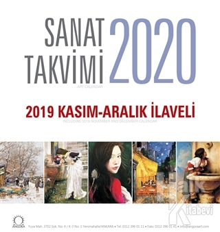 2020 Sanat Masa Takvimi - 2019 Kasım - Aralık İlaveli - Halkkitabevi