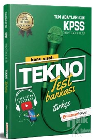 2021 KPSS Tekno Konu Konu Test Bankası - Türkçe